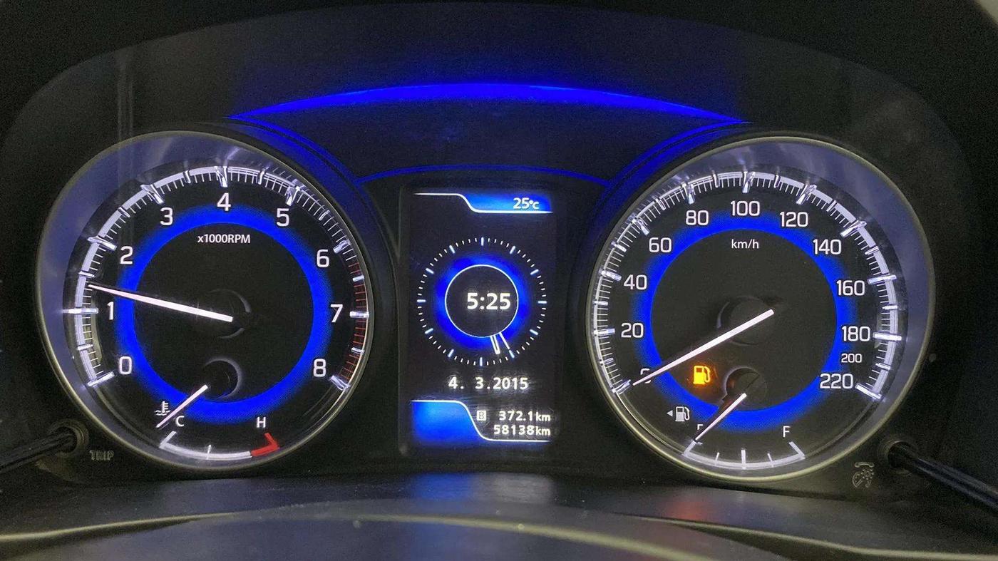 2020 Toyota Glanza G, Petrol, Manual, 58,115 km, Odometer Image
