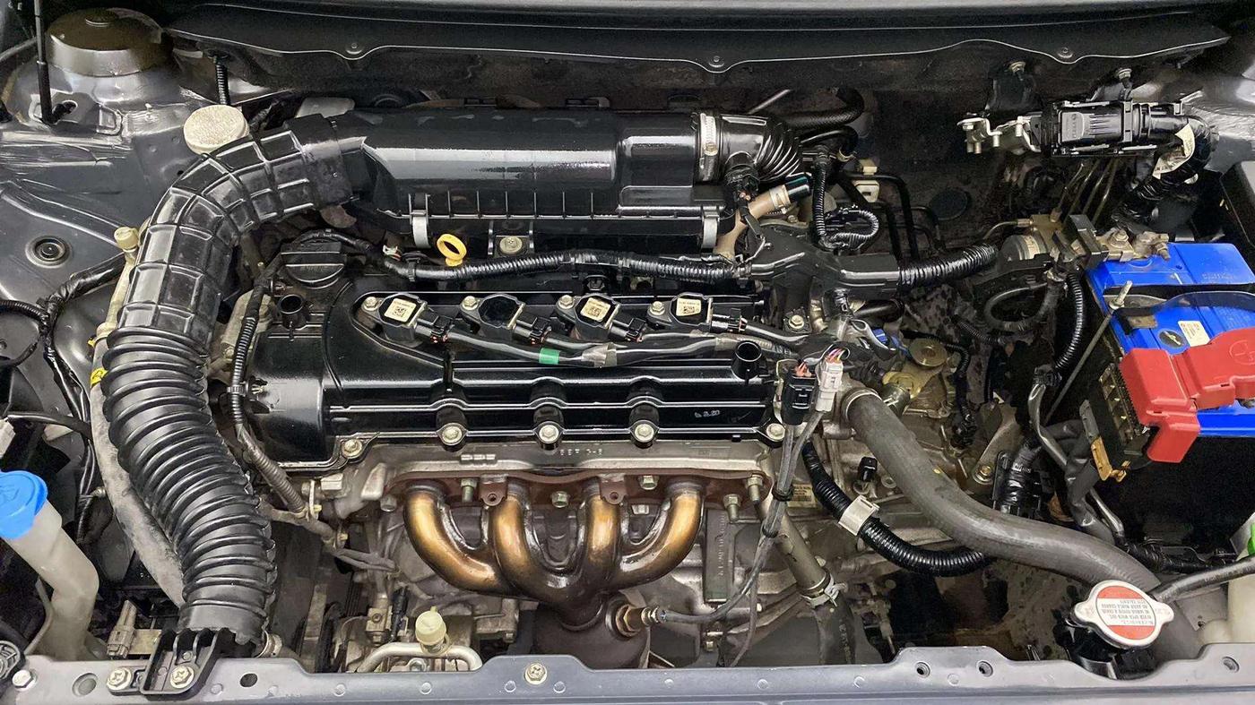 2020 Toyota Glanza G, Petrol, Manual, 58,115 km, Engine View