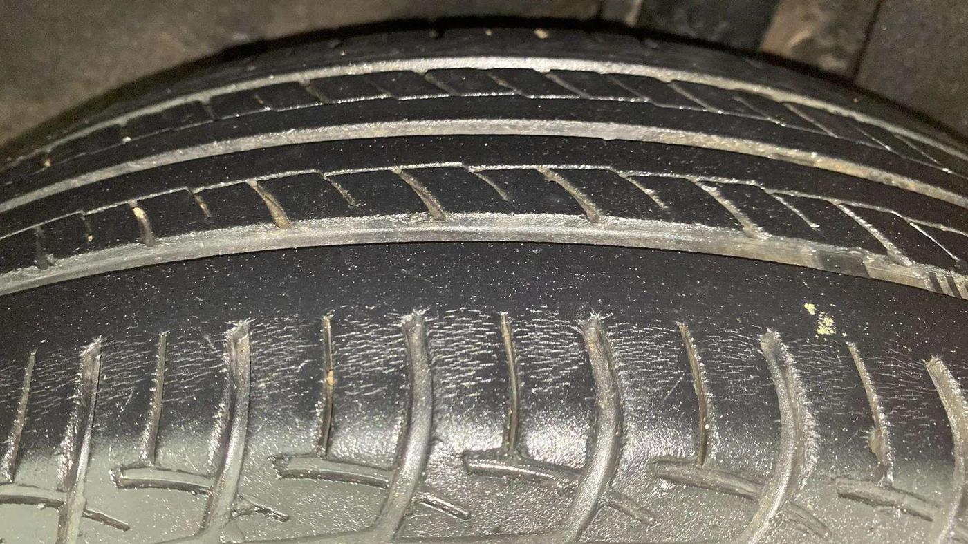 2018 Maruti Baleno DELTA PETROL 1.2, Petrol, Manual, 47,539 km, Left Rear Tyre Tread