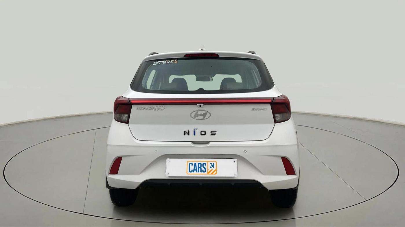 2023 Hyundai GRAND I10 NIOS SPORTZ 1.2 KAPPA VTVT, Petrol, Manual, 12,200 km, Back/Rear