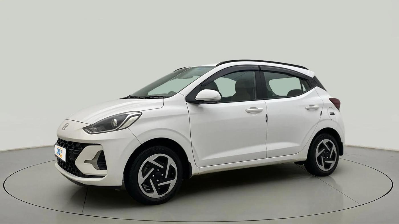 2023 Hyundai GRAND I10 NIOS SPORTZ 1.2 KAPPA VTVT, Petrol, Manual, 12,200 km, Left Front Diagonal