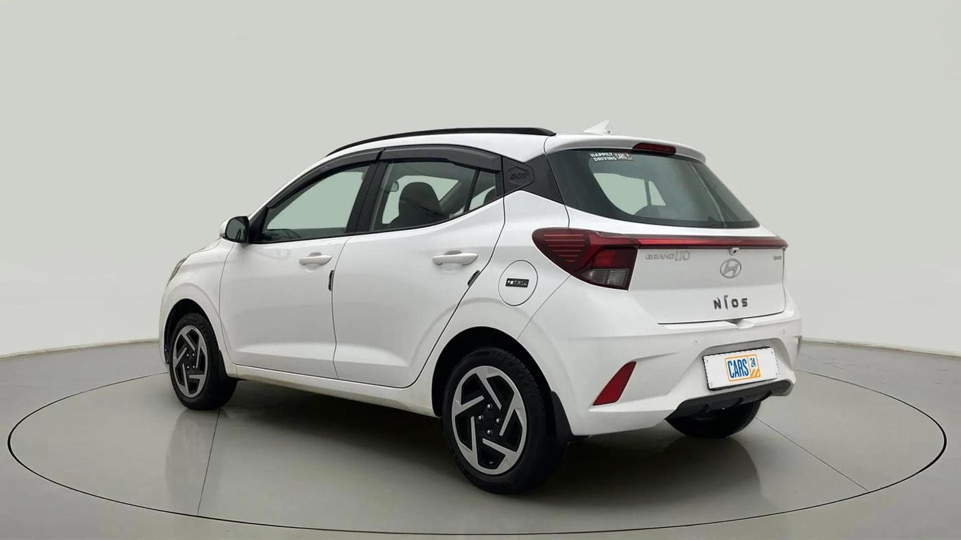 2023 Hyundai GRAND I10 NIOS SPORTZ 1.2 KAPPA VTVT, Petrol, Manual, 12,200 km, Left Back Diagonal