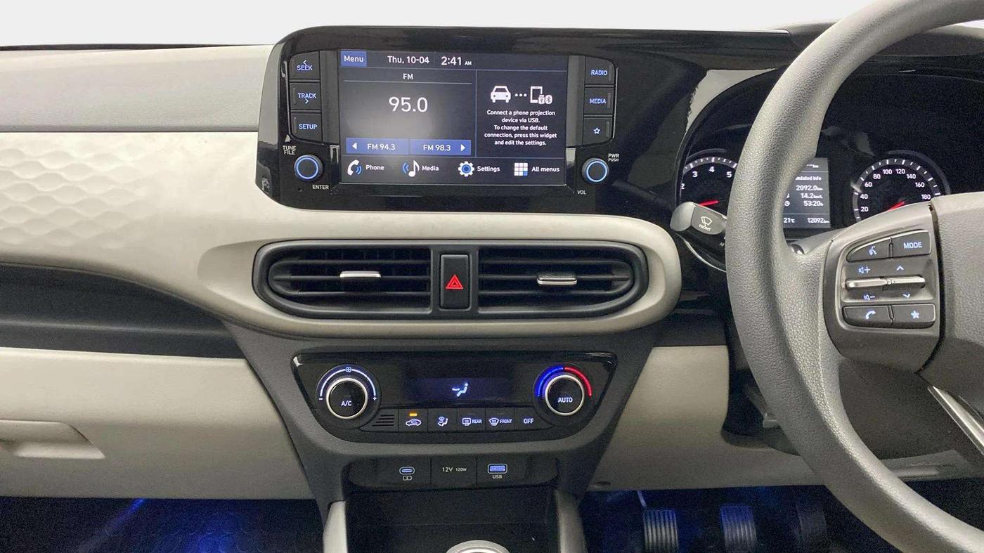 2023 Hyundai GRAND I10 NIOS SPORTZ 1.2 KAPPA VTVT, Petrol, Manual, 12,200 km, Air Conditioner