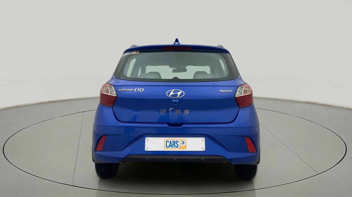 2019 Hyundai GRAND I10 NIOS SPORTZ AMT 1.2 KAPPA VTVT, Petrol, Automatic, 24,323 km, Back/Rear
