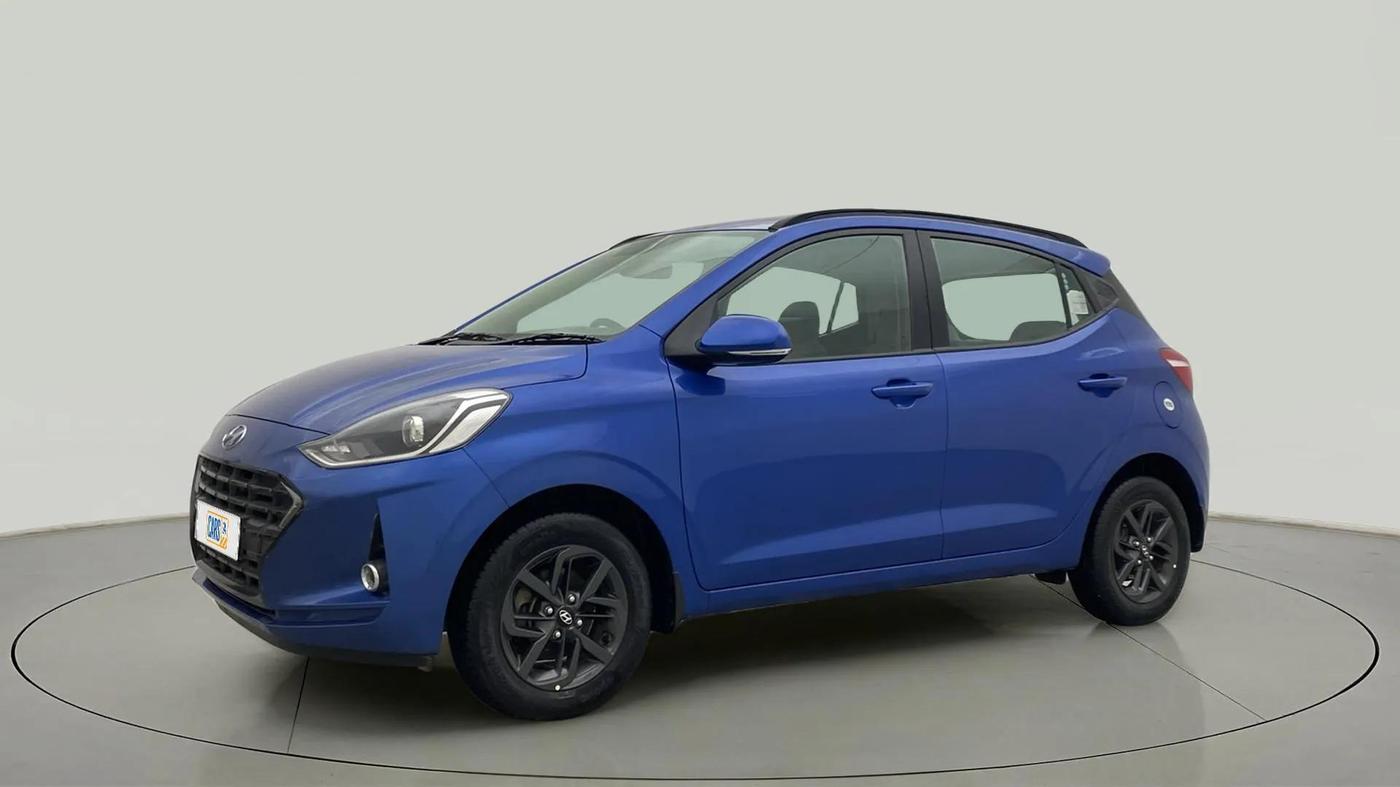 2019 Hyundai GRAND I10 NIOS SPORTZ AMT 1.2 KAPPA VTVT, Petrol, Automatic, 24,323 km, Left Front Diagonal