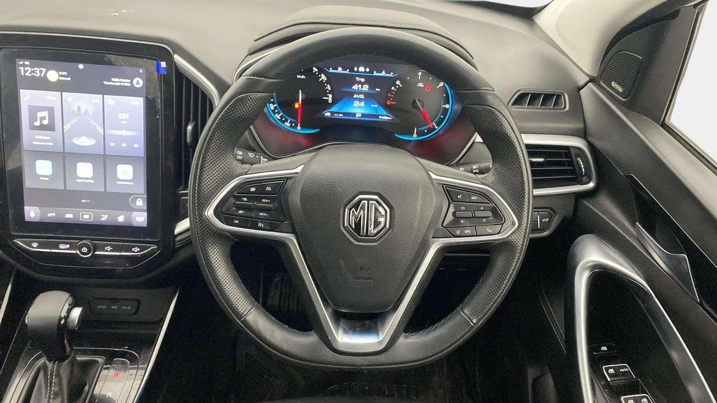 2020 MG HECTOR SHARP 1.5 DCT PETROL, Petrol, Automatic, 7,913 km, Steering Wheel Close Up