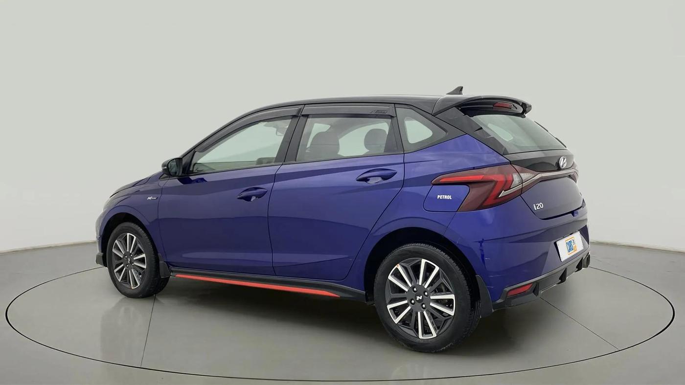 2021 Hyundai NEW I20 N LINE N6 1.0 TURBO GDI IMT DUAL TONE, Petrol, Manual, 32,672 km, Left Back Diagonal