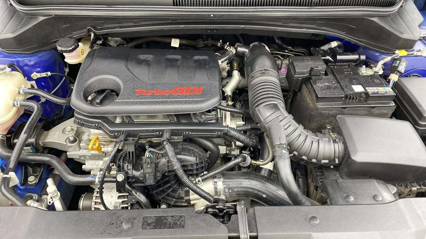 2021 Hyundai NEW I20 N LINE N6 1.0 TURBO GDI IMT DUAL TONE, Petrol, Manual, 32,672 km, Engine View