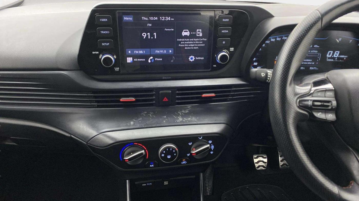 2021 Hyundai NEW I20 N LINE N6 1.0 TURBO GDI IMT DUAL TONE, Petrol, Manual, 32,672 km, Air Conditioner