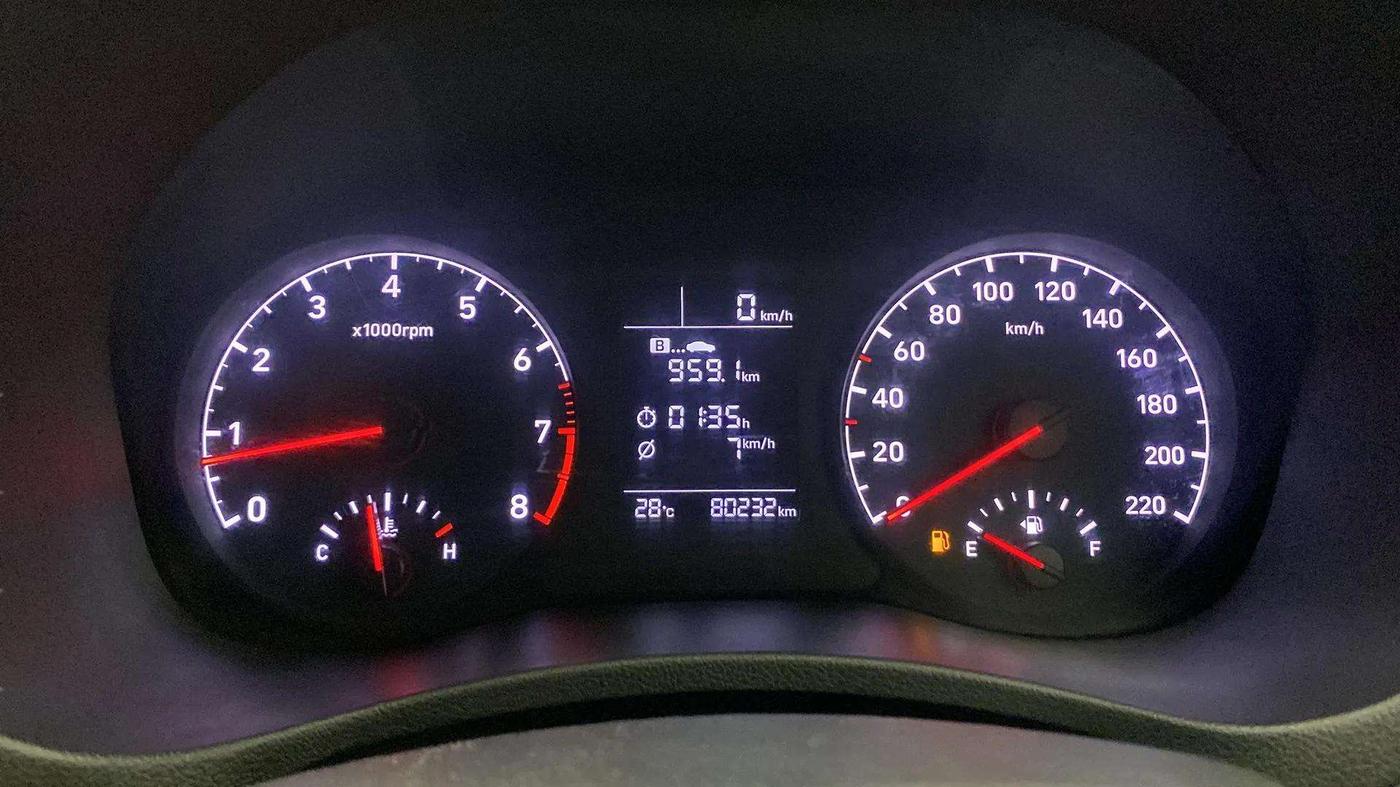2018 Hyundai Verna 1.6 VTVT SX, Petrol, Manual, 80,223 km, Odometer Image