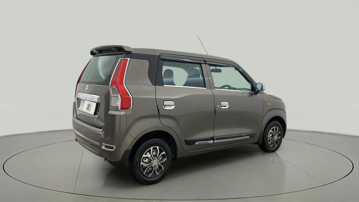 2020 Maruti New Wagon-R LXI CNG (O) 1.0, CNG, Manual, 43,199 km, Right Back Diagonal