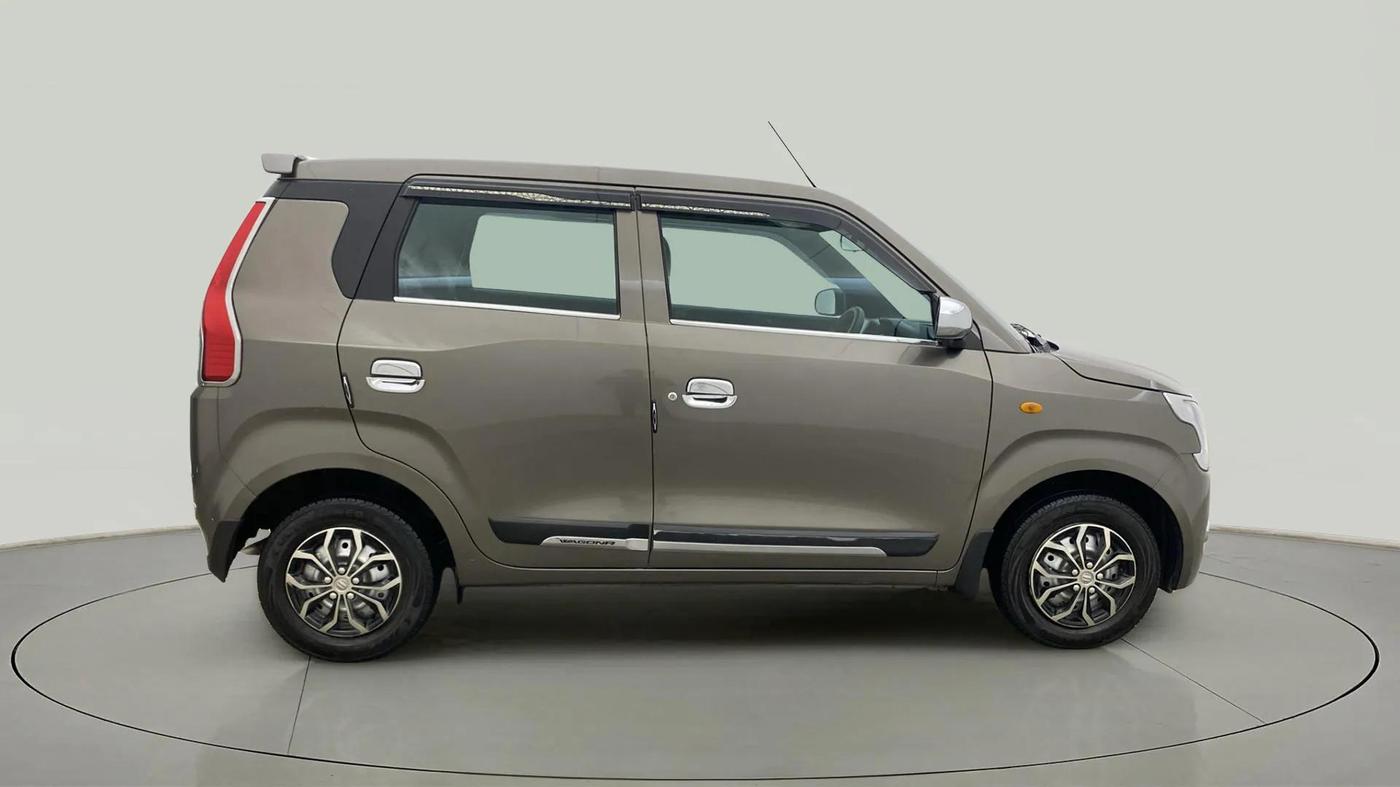 2020 Maruti New Wagon-R LXI CNG (O) 1.0, CNG, Manual, 43,199 km, Right Side View