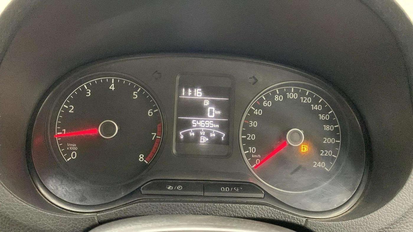 2015 Volkswagen Polo HIGHLINE1.2L, Petrol, Manual, 54,859 km, Odometer Image