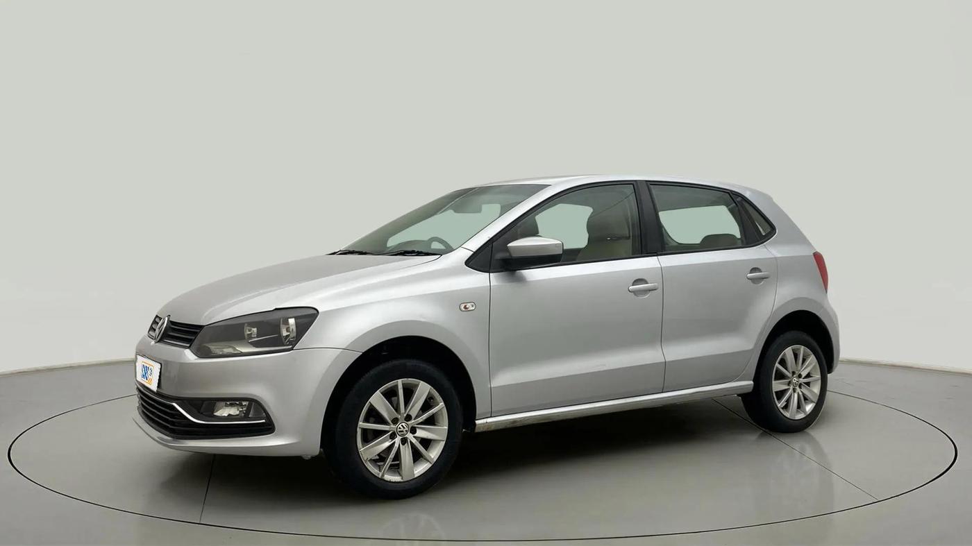 2015 Volkswagen Polo HIGHLINE1.2L, Petrol, Manual, 54,859 km, Left Front Diagonal