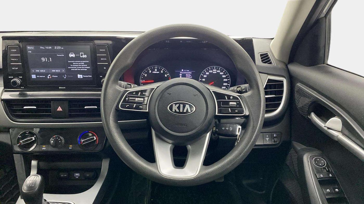 2020 KIA SELTOS HTK 1.5 PETROL, Petrol, Manual, 78,933 km, Steering Wheel Close Up