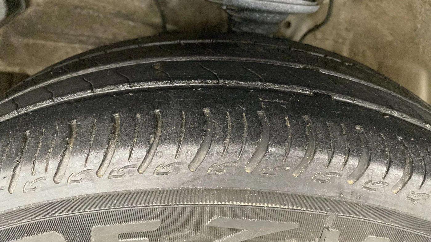 2022 Maruti S PRESSO VXI+, Petrol, Manual, 48,787 km, Left Front Tyre Tread