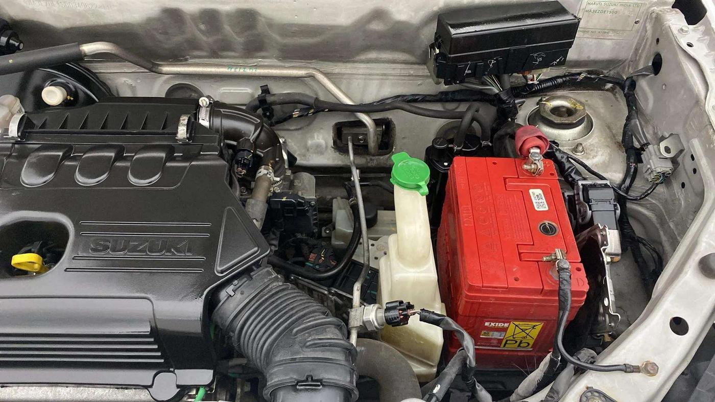 2017 Maruti Alto K10 VXI (O) AMT, Petrol, Automatic, 44,372 km, Engine View - Left