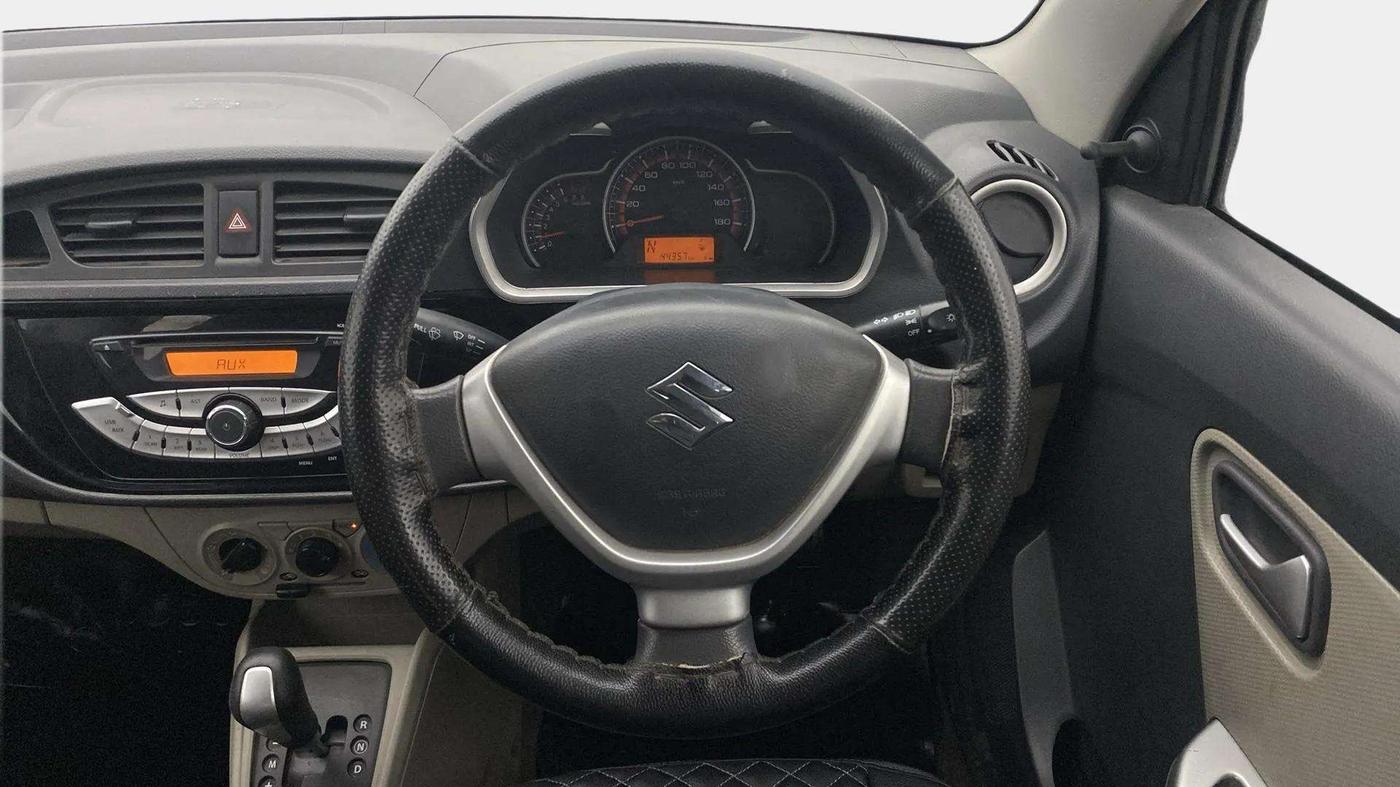 2017 Maruti Alto K10 VXI (O) AMT, Petrol, Automatic, 44,372 km, Steering Wheel Close Up