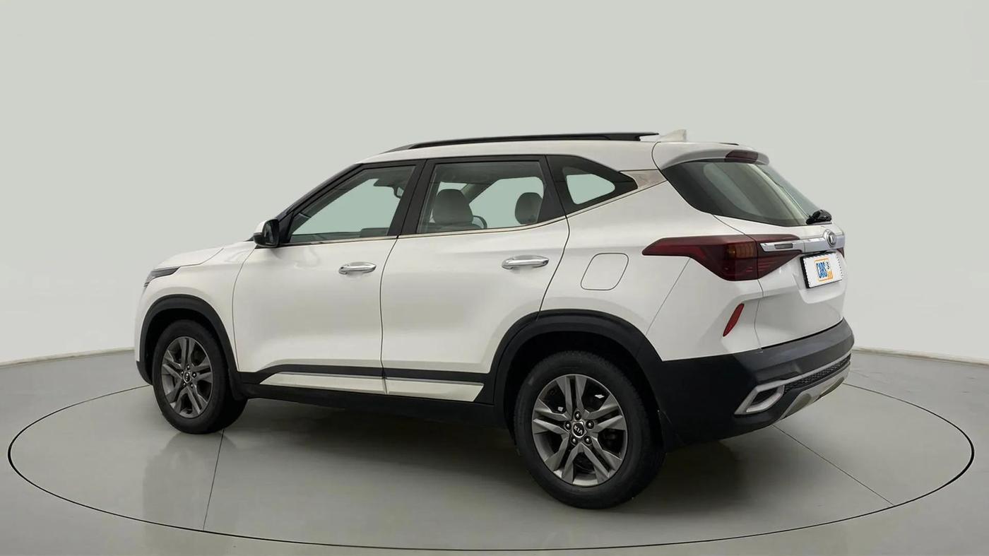 2021 KIA SELTOS HTX IVT 1.5 PETROL, Petrol, Automatic, 45,372 km, Left Back Diagonal