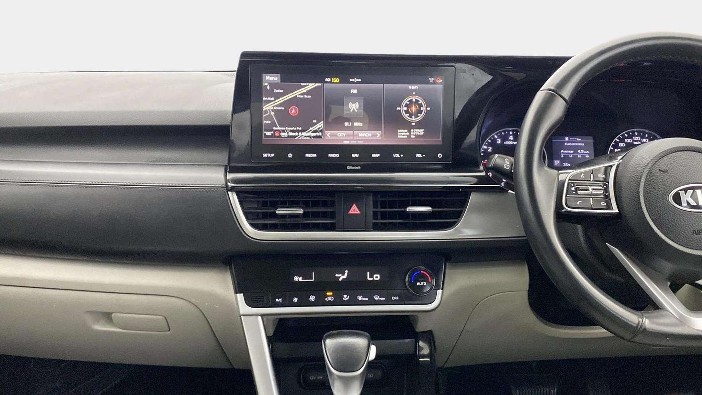 2021 KIA SELTOS HTX IVT 1.5 PETROL, Petrol, Automatic, 45,372 km, Air Conditioner