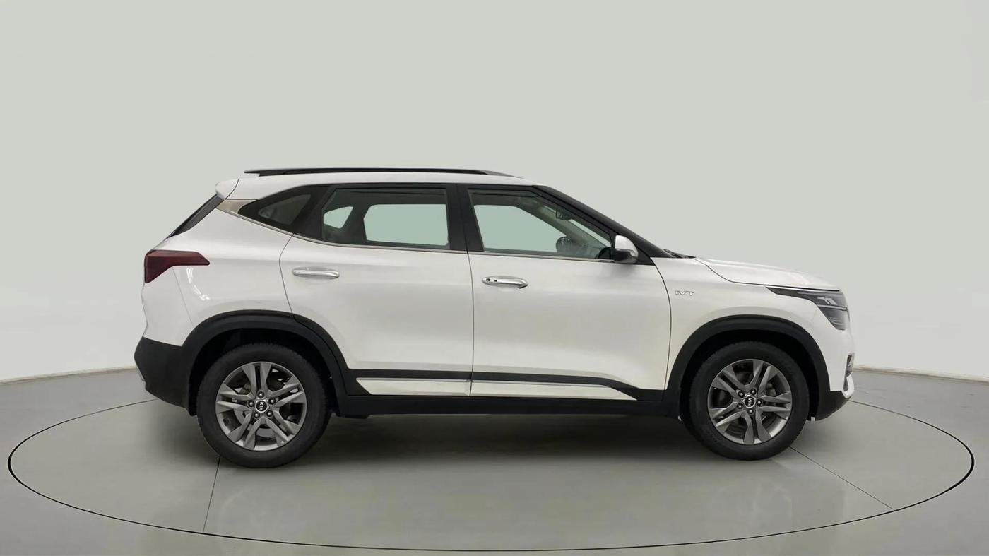 2021 KIA SELTOS HTX IVT 1.5 PETROL, Petrol, Automatic, 45,372 km, Right Side View