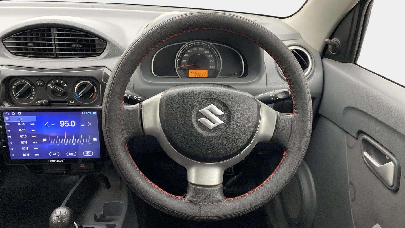 2013 Maruti Alto 800 VXI, Petrol, Manual, 33,684 km, Steering Wheel Close Up