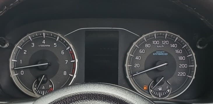 2023 Maruti BREZZA ZXI, Petrol, Manual, 20,947 km, Odometer Image