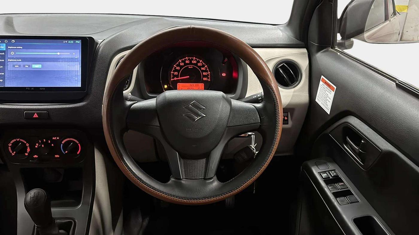 2022 Maruti New Wagon-R LXI CNG 1.0, CNG, Manual, 6,524 km, Steering Wheel Close Up
