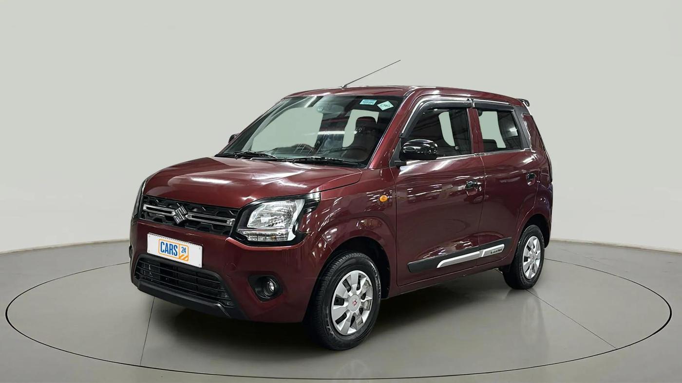 2022 Maruti New Wagon-R LXI CNG 1.0, CNG, Manual, 6,524 km, Left Front Diagonal