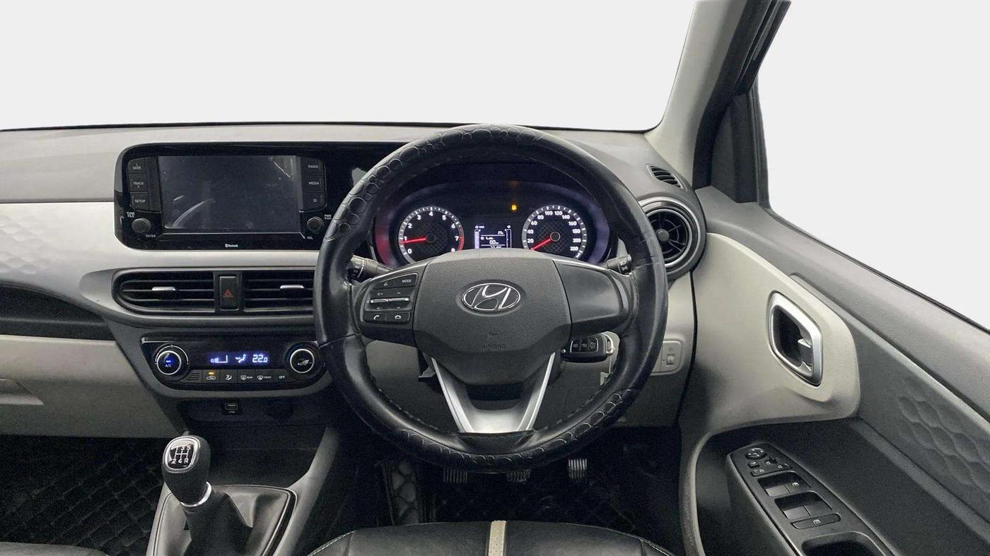 2021 Hyundai GRAND I10 NIOS SPORTZ 1.2 KAPPA VTVT CNG, CNG, Manual, 77,499 km, Steering Wheel Close Up