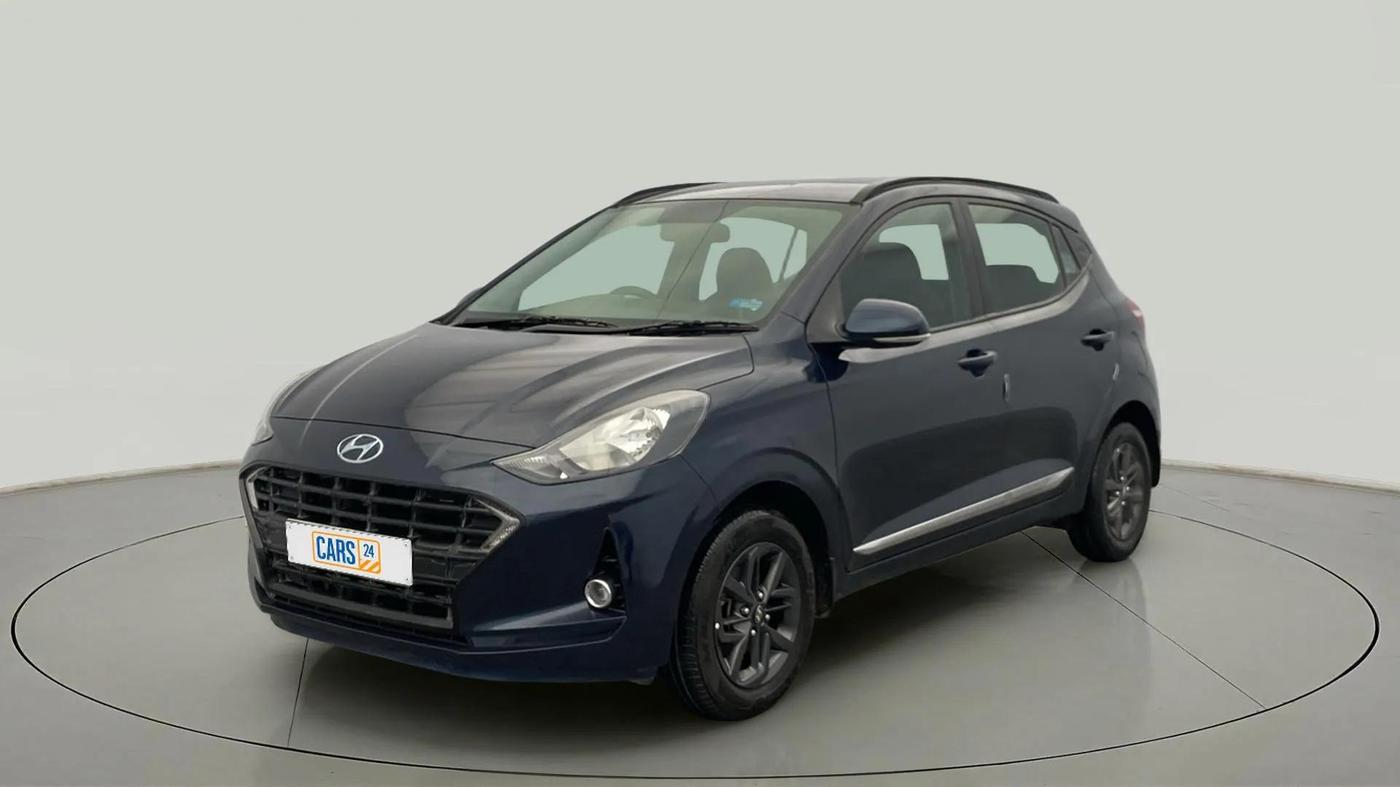 2021 Hyundai GRAND I10 NIOS SPORTZ 1.2 KAPPA VTVT CNG, CNG, Manual, 77,499 km, Left Front Diagonal