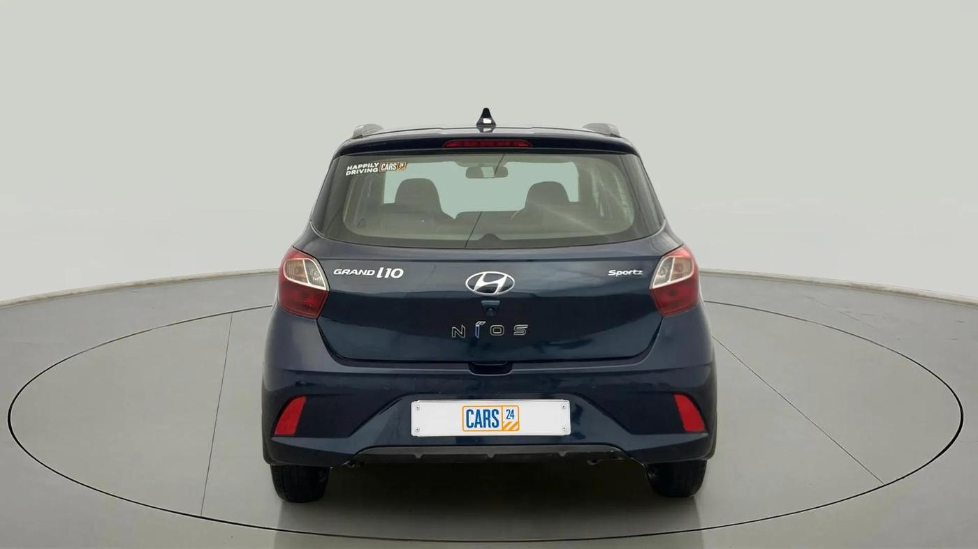 2021 Hyundai GRAND I10 NIOS SPORTZ 1.2 KAPPA VTVT CNG, CNG, Manual, 77,499 km, Back/Rear