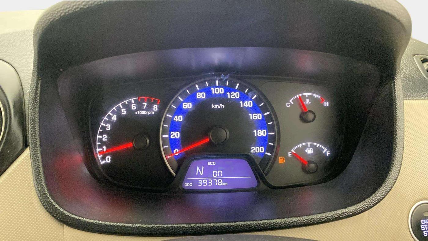 2015 Hyundai Xcent SX AT 1.2 (O), Petrol, Automatic, 39,475 km, Odometer Image