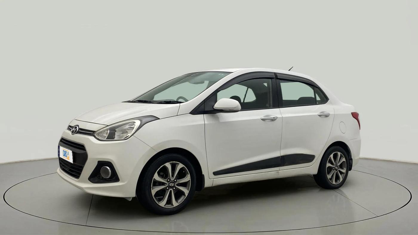 2015 Hyundai Xcent SX AT 1.2 (O), Petrol, Automatic, 39,475 km, Left Front Diagonal