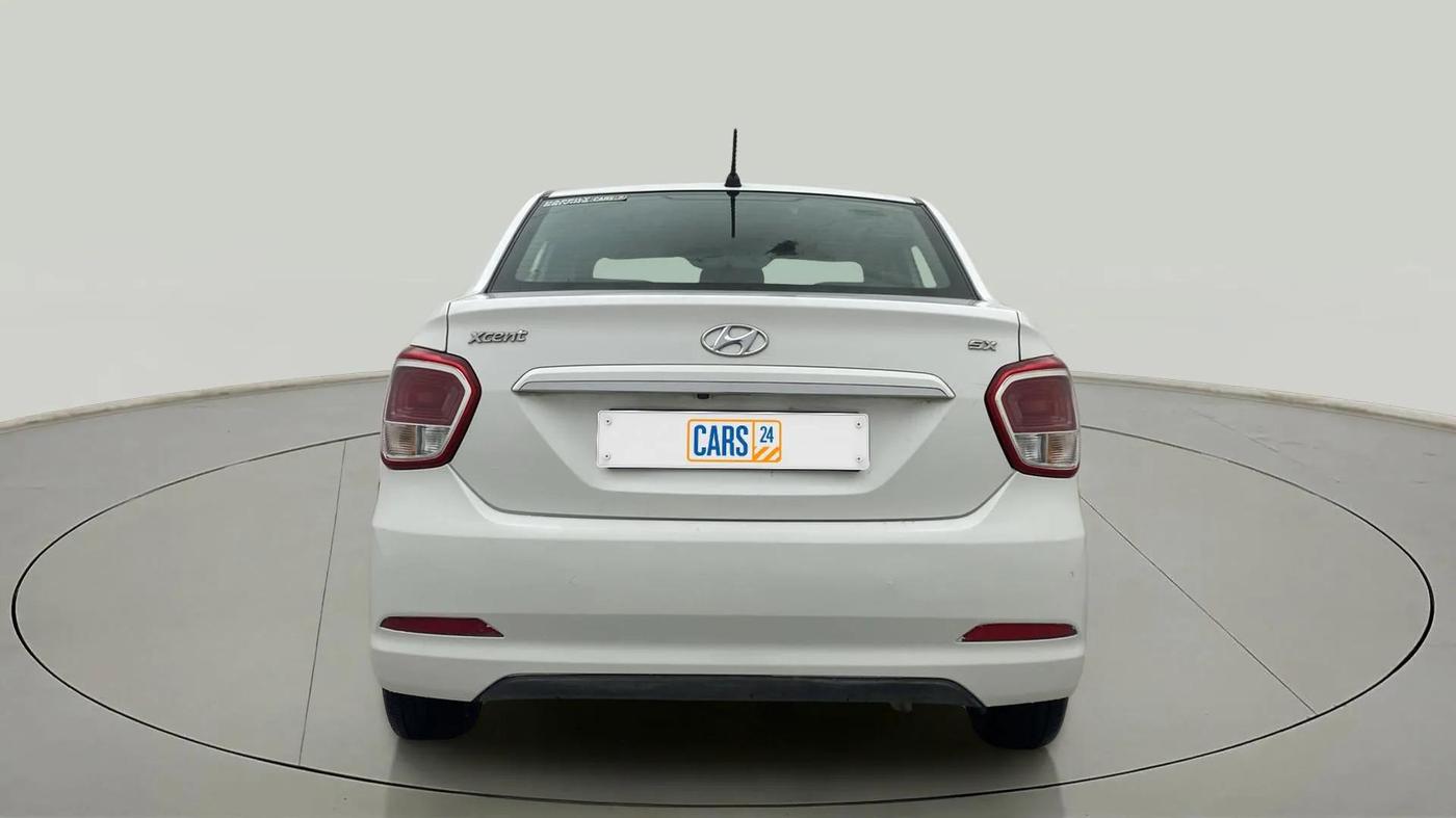 2015 Hyundai Xcent SX AT 1.2 (O), Petrol, Automatic, 39,475 km, Back/Rear
