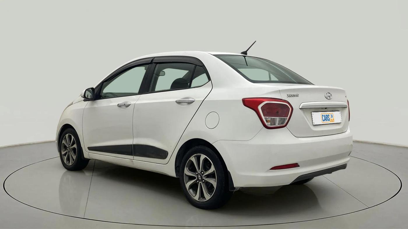 2015 Hyundai Xcent SX AT 1.2 (O), Petrol, Automatic, 39,475 km, Left Back Diagonal