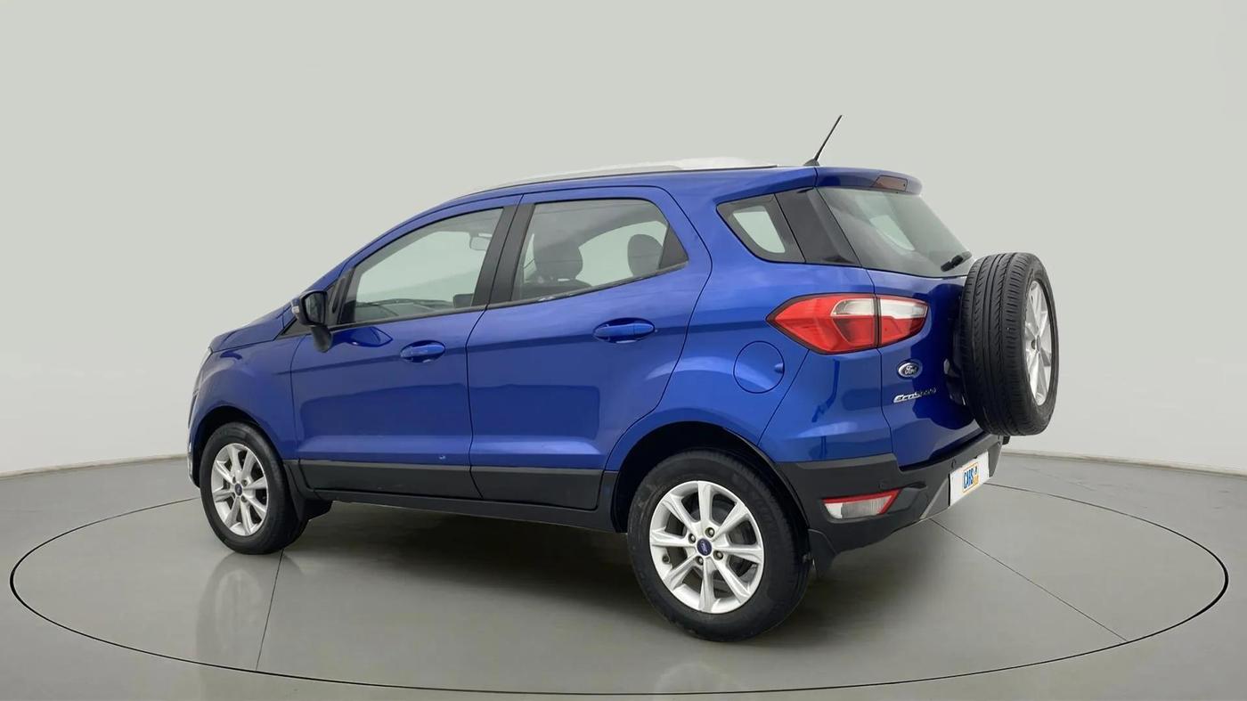2018 Ford Ecosport TITANIUM 1.5L DIESEL, Diesel, Manual, 71,329 km, Left Back Diagonal