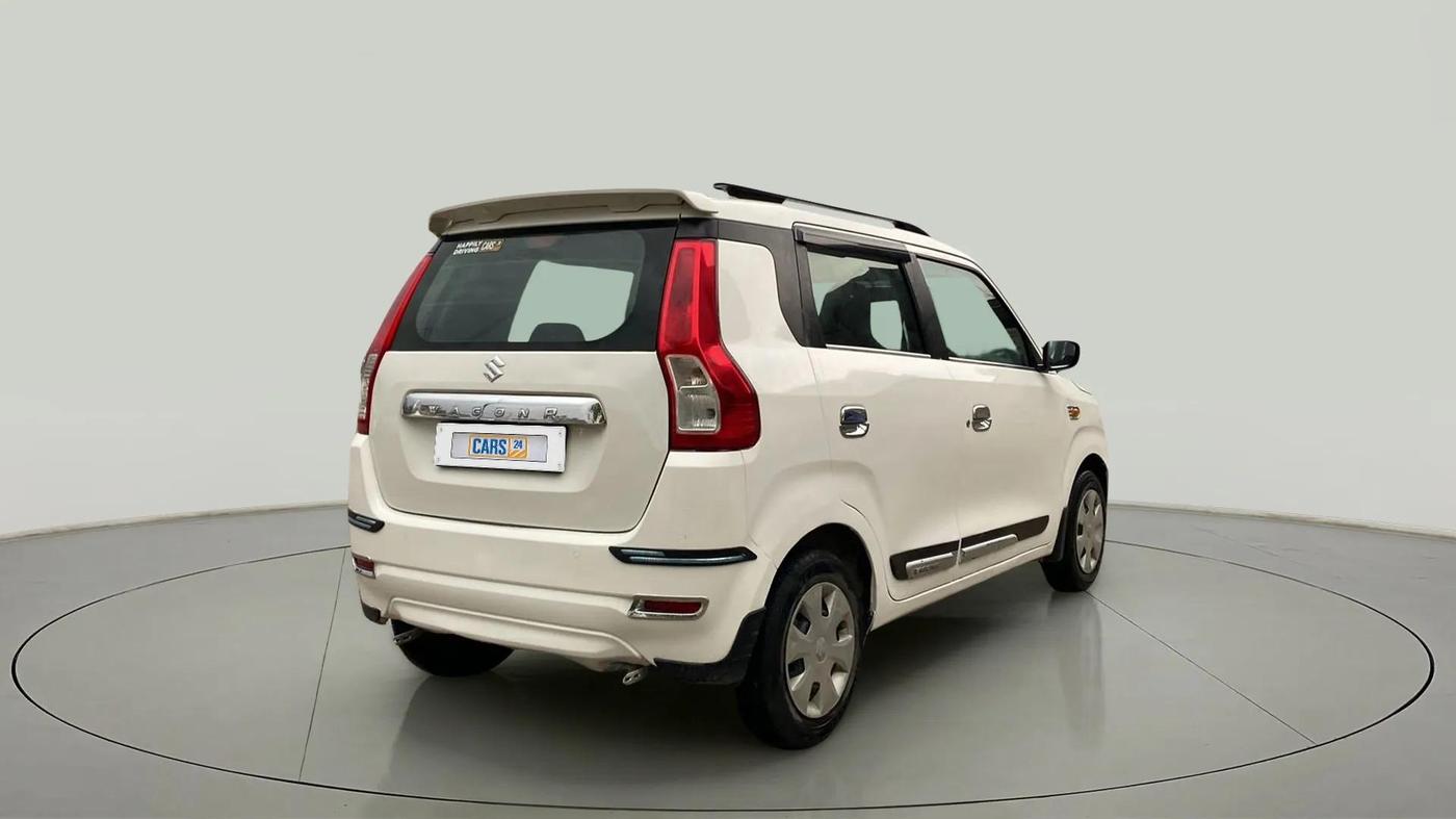 2019 Maruti New Wagon-R VXI 1.2, Petrol, Manual, 63,125 km, Right Back Diagonal