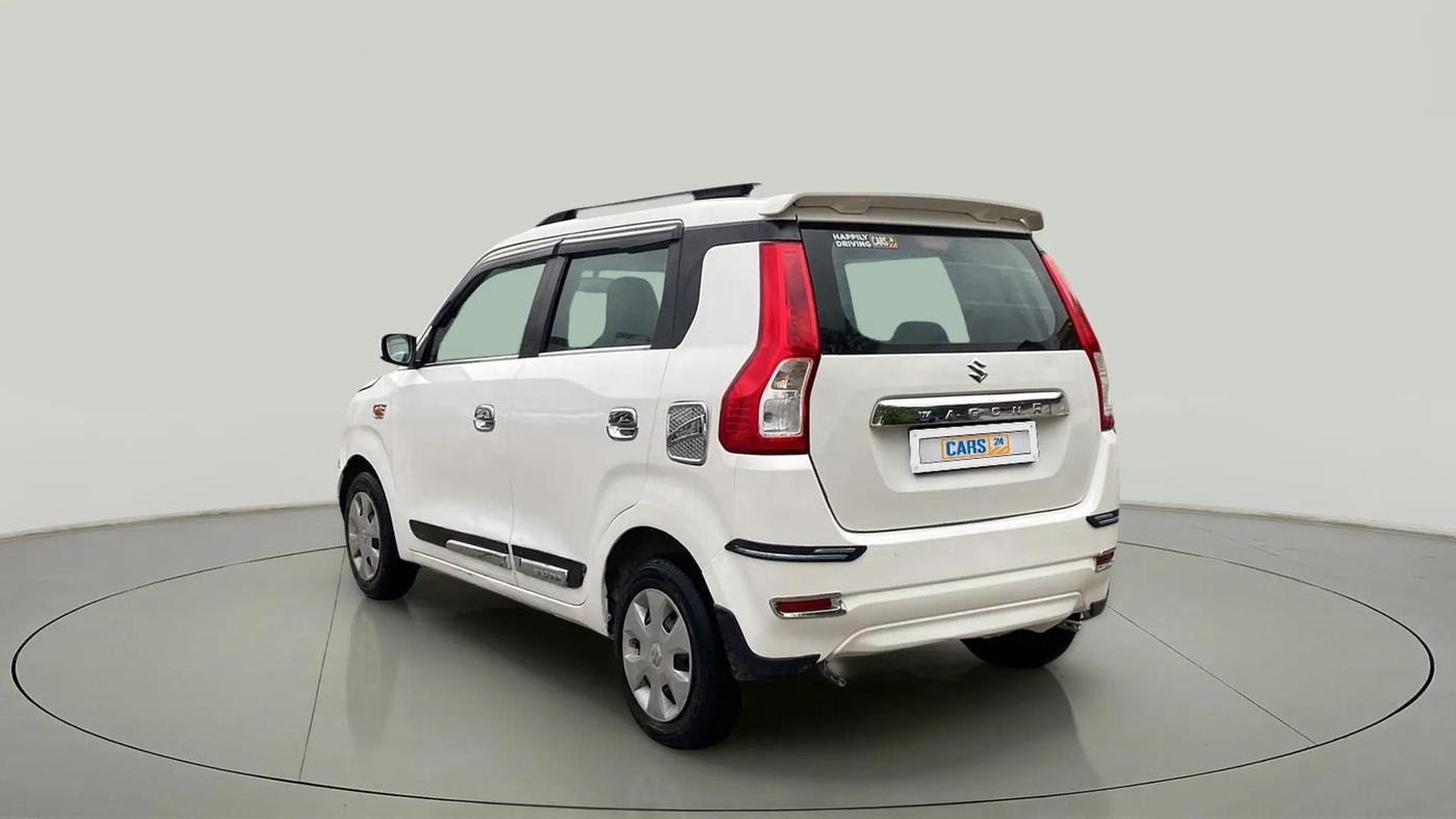 2019 Maruti New Wagon-R VXI 1.2, Petrol, Manual, 63,125 km, Left Back Diagonal