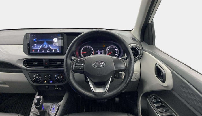 2021 Hyundai GRAND I10 NIOS MAGNA AMT 1.2 KAPPA VTVT, Petrol, Automatic, 85,472 km, Steering Wheel Close Up