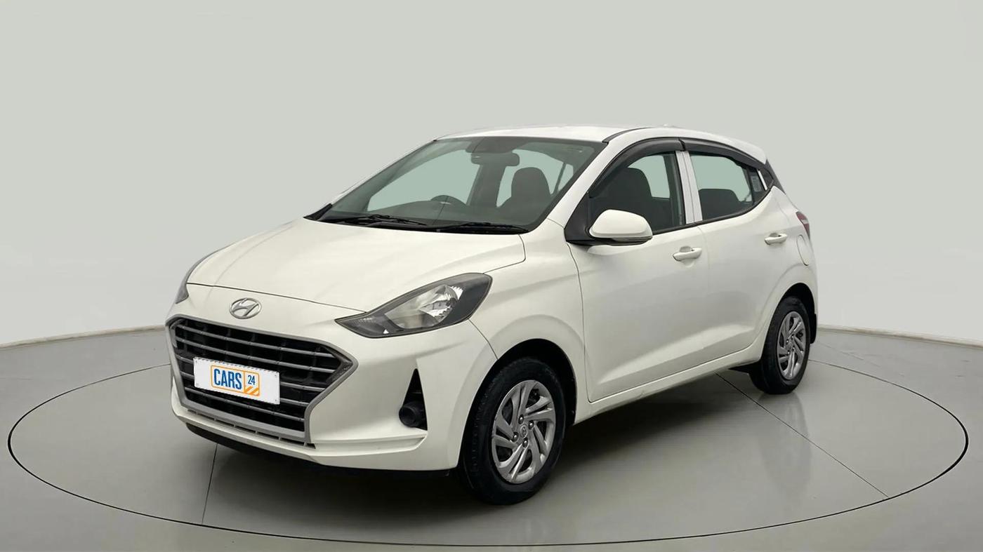 2021 Hyundai GRAND I10 NIOS MAGNA AMT 1.2 KAPPA VTVT, Petrol, Automatic, 85,523 km, Left Front Diagonal