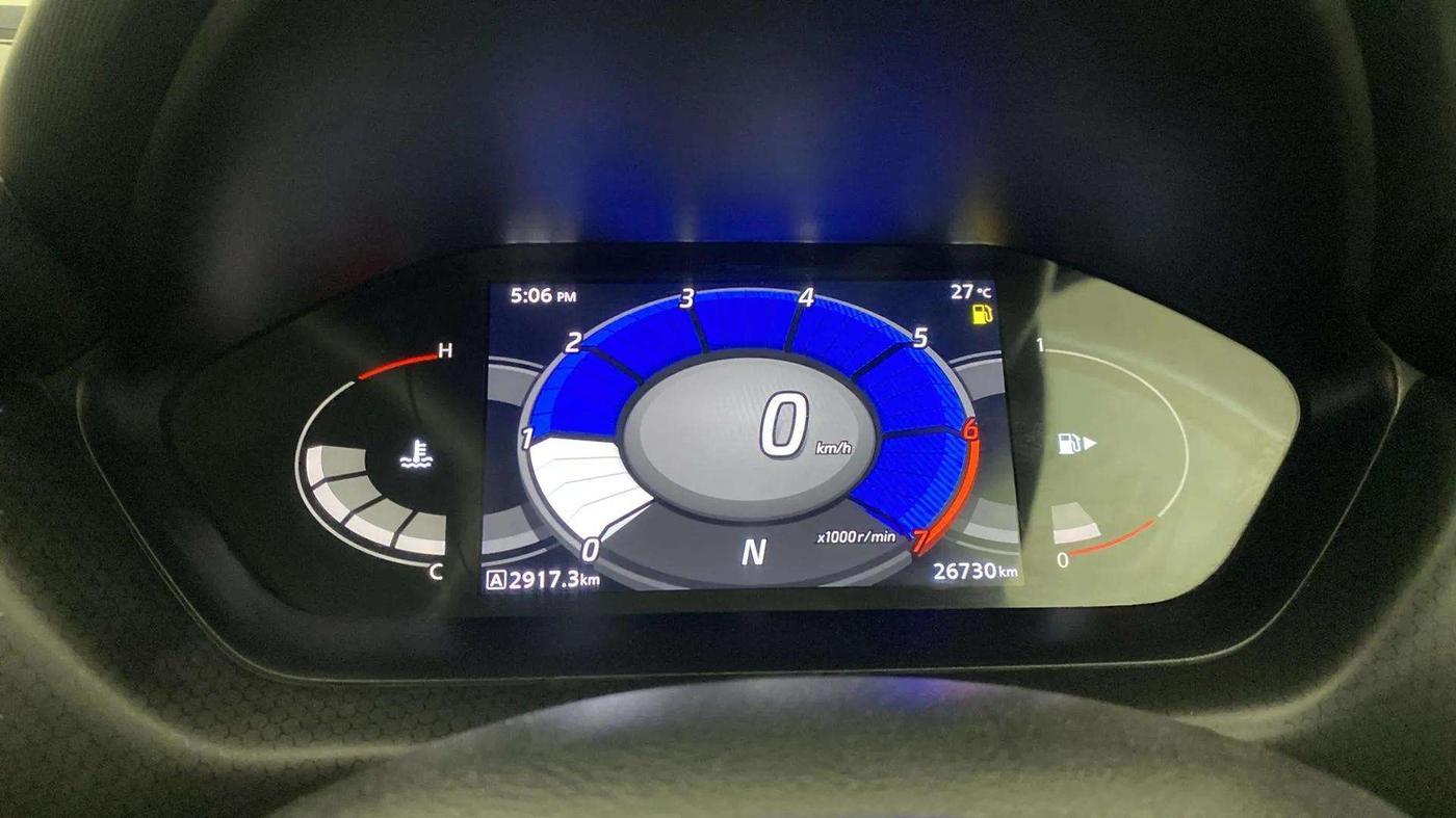 2023 Nissan MAGNITE XV AMT EZ Shift DT, Petrol, Automatic, 26,879 km, Odometer Image