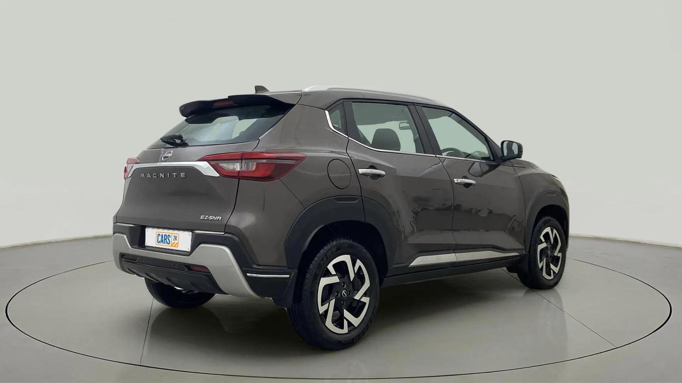 2023 Nissan MAGNITE XV AMT EZ Shift DT, Petrol, Automatic, 26,879 km, Right Back Diagonal