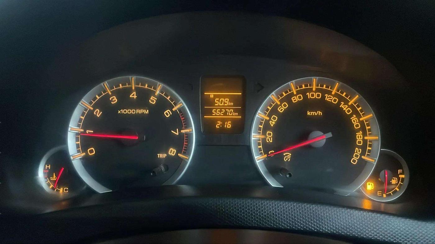 2015 Maruti Swift Dzire VXI, Petrol, Manual, 56,244 km, Odometer Image