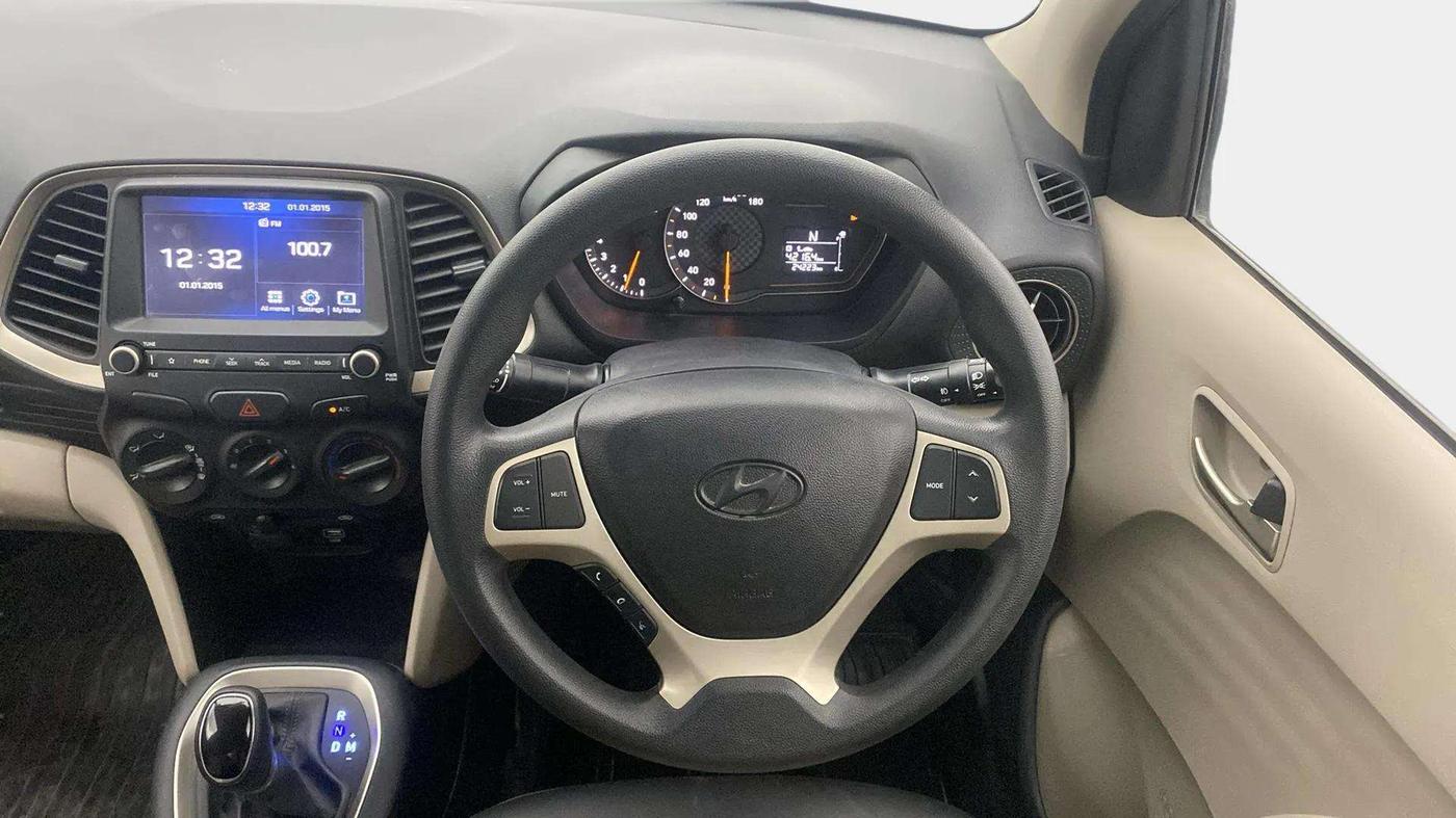 2020 Hyundai NEW SANTRO SPORTZ AMT, Petrol, Automatic, 24,216 km, Steering Wheel Close Up