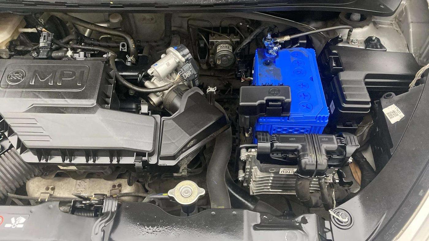 2020 Hyundai NEW SANTRO SPORTZ AMT, Petrol, Automatic, 24,216 km, Engine View - Left