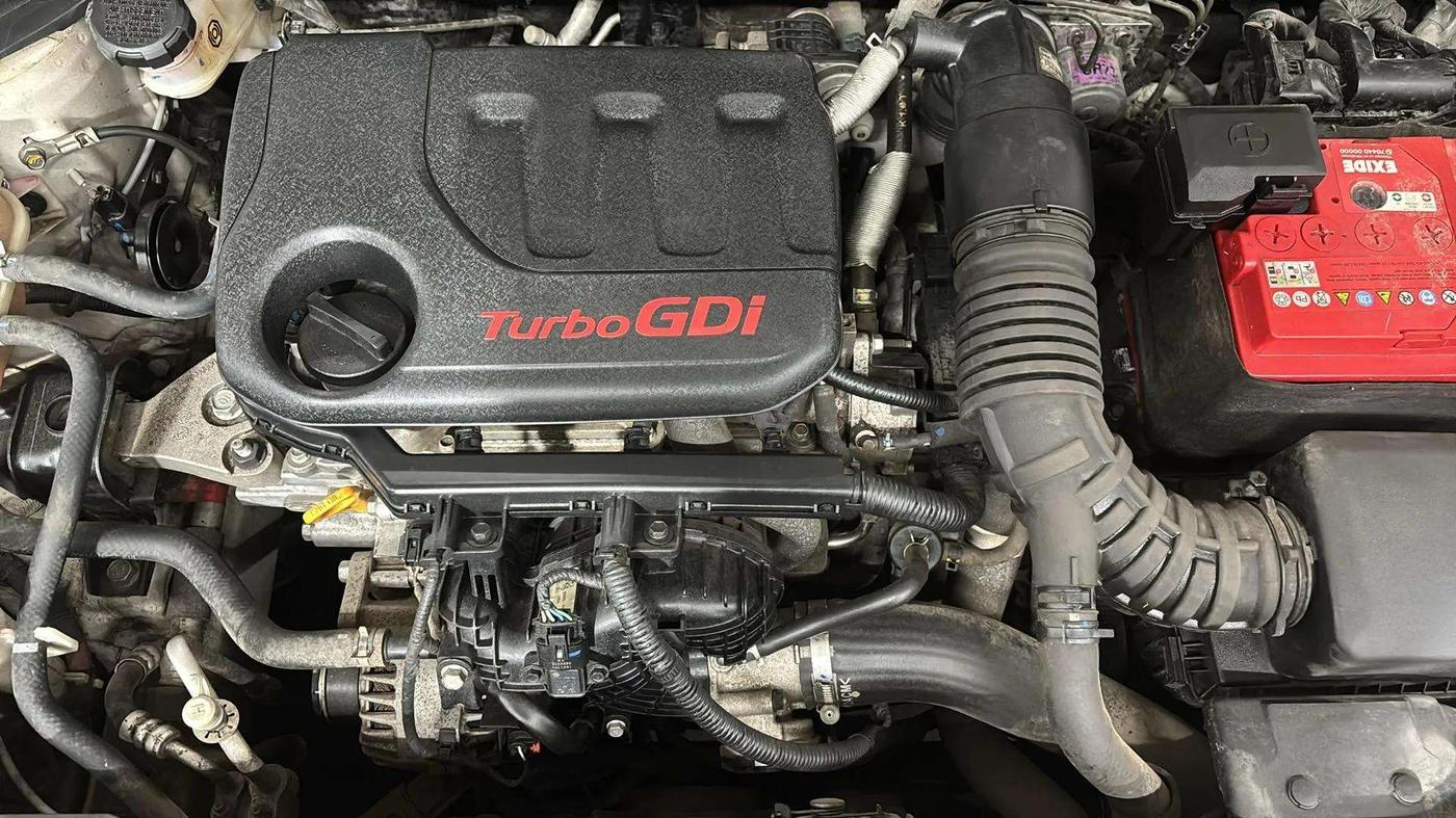2021 Hyundai NEW I20 N LINE N8 1.0 TURBO GDI IMT DUAL TONE, Petrol, Manual, 31,573 km, Engine View