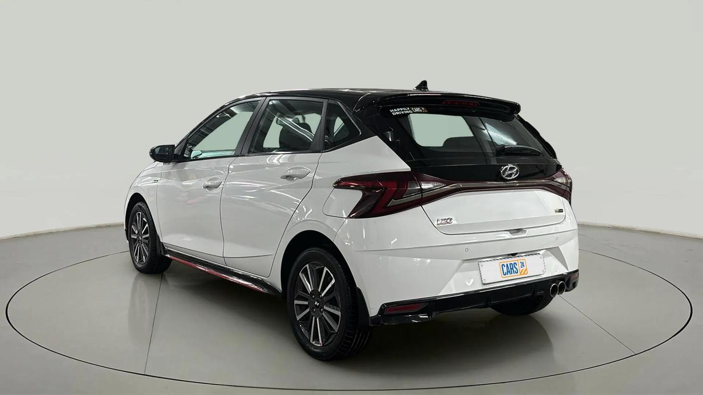 2021 Hyundai NEW I20 N LINE N8 1.0 TURBO GDI IMT DUAL TONE, Petrol, Manual, 31,573 km, Left Back Diagonal