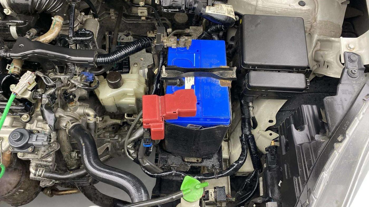 2021 Maruti Dzire ZXI Plus AMT, Petrol, Automatic, 69,293 km, Engine View - Left