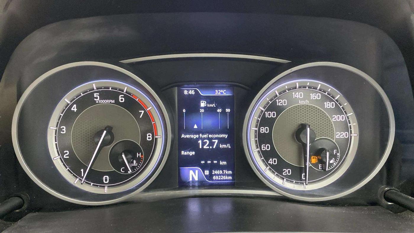 2021 Maruti Dzire ZXI Plus AMT, Petrol, Automatic, 69,293 km, Odometer Image